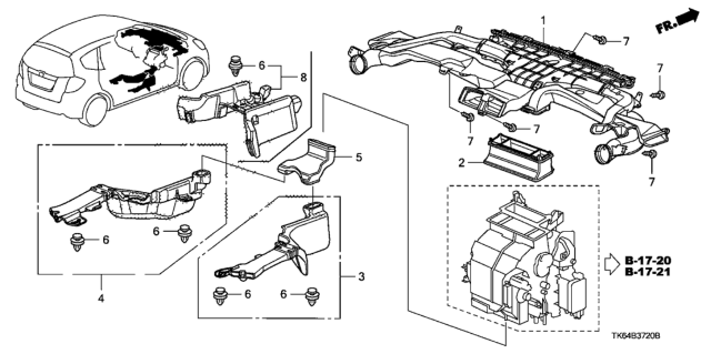 2010 Honda Fit Duct Diagram