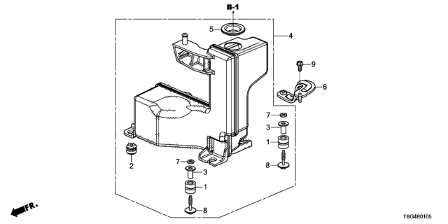 2019 Honda Civic Resonator Chamber Diagram