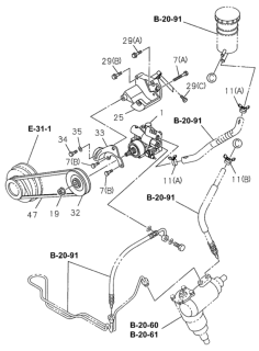 1994 Honda Passport Bolt-Washer (10X100) Diagram for 0-50041-000-0