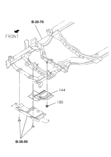 2002 Honda Passport 4 Door 4LX KA 5MT Breather Tube (Lower) Diagram