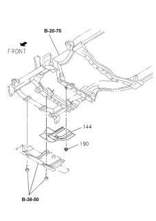 2001 Honda Passport Breather Tube (Lower) Diagram