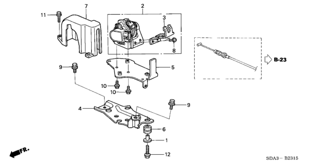 2006 Honda Accord Accelerator Sensor Diagram