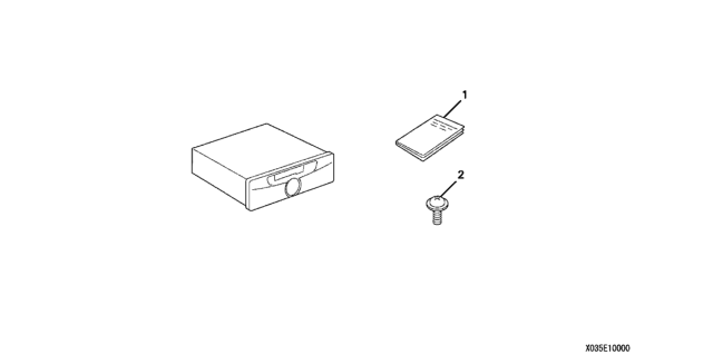 2008 Honda Pilot Cassette Player Diagram