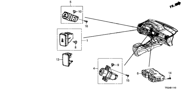 2012 Honda Civic Switch Diagram