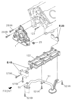 1999 Honda Passport Bolt (6X35) Diagram for 0-28680-635-0