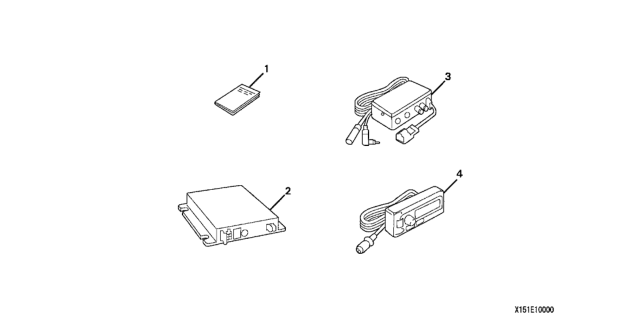 2005 Honda Accord Satellite Radio Diagram