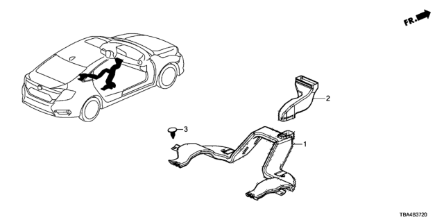 2017 Honda Civic Duct Diagram