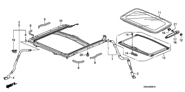 2009 Honda Civic Sliding Roof Diagram