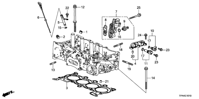 2020 Honda CR-V Hybrid Spool Valve Diagram