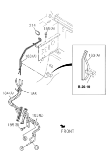 2002 Honda Passport 4 Door 4LX KA 5MT Breather Tube (Upper) Diagram