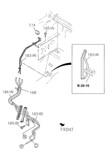 2002 Honda Passport Pipe, Breather Diagram for 8-97208-685-0