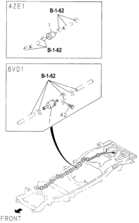 1995 Honda Passport Fuel Filter Diagram