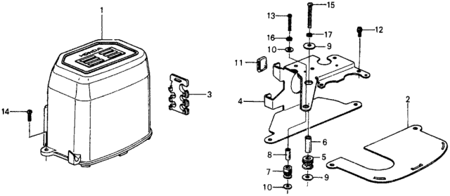 1976 Honda Civic Screw, Pan (6X40) Diagram for 93500-06040-0H