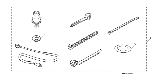 2012 Honda Civic 4 Door SI (HPT) KA 6MT Engine Block Heater Diagram