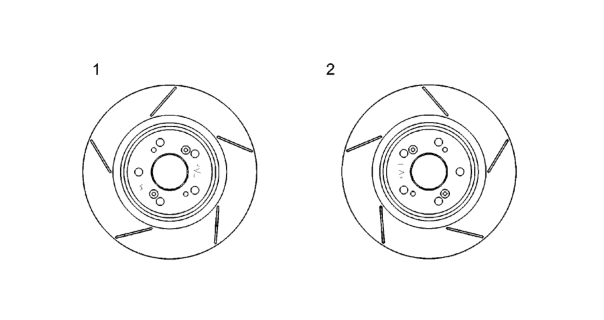 2008 Honda Civic Disk, Rear Brake L (Mugen) Diagram for 43252-XVJ-000