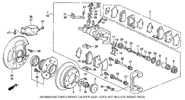 Mudguard, Left Rear Diagram for 43254-SM5-951