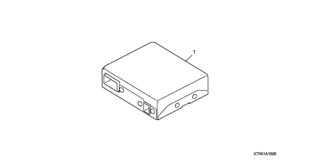 2014 Honda Civic 4 Door HF (HCM ENGINE) KA CVT XM Satellite Radio Diagram