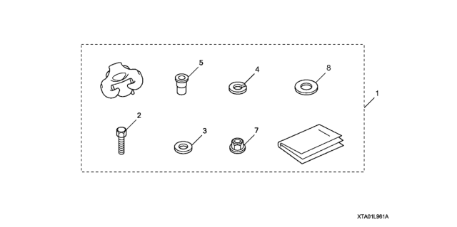 2021 Honda Insight Cargo Hook Diagram