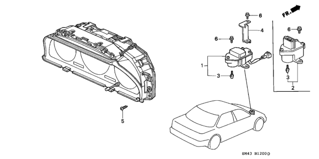 1990 Honda Accord Speed Sensor Diagram