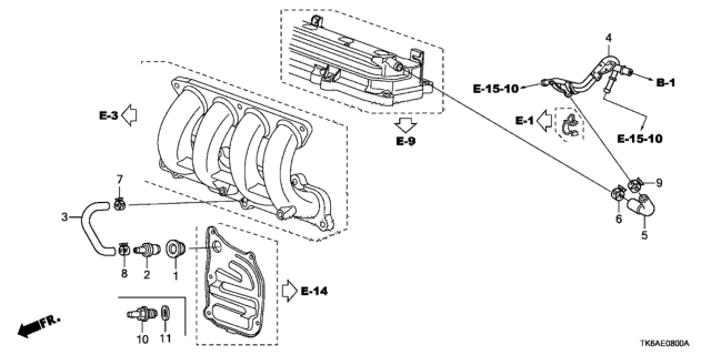 2013 Honda Fit Breather Tube Diagram