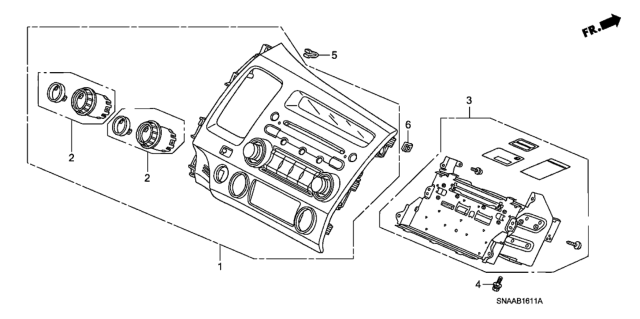 2009 Honda Civic Audio Unit Diagram 2