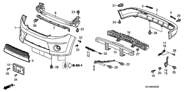 2009 Honda Element Screw, Tapping (5X25) (Po) Diagram for 93913-15620