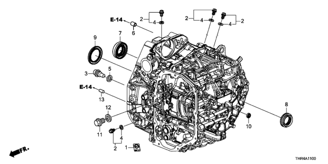 2021 Honda Odyssey Label, Oil Information Diagram for 25619-50P-000