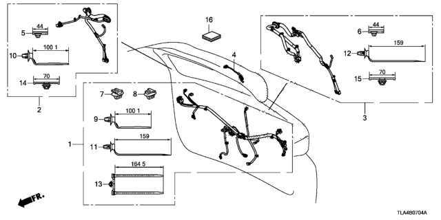 2017 Honda CR-V Wire Harness Diagram 5