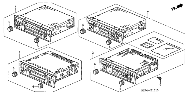 2003 Honda Civic Auto Radio Diagram