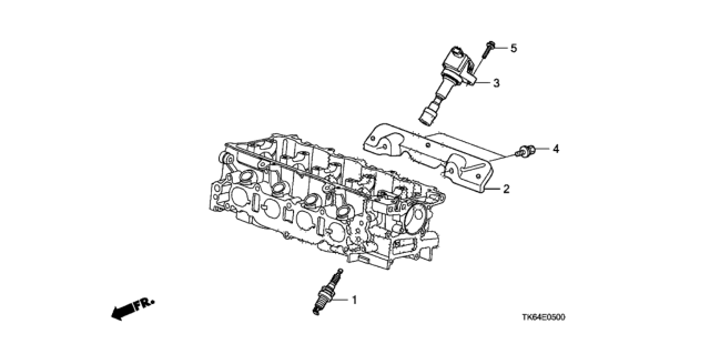 2009 Honda Fit Plug Top Coil Diagram