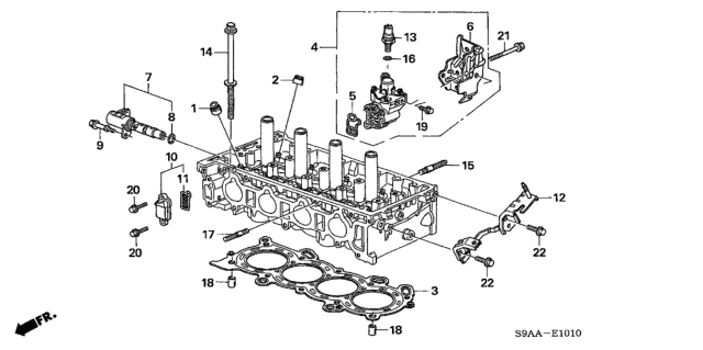 2006 Honda CR-V Spool Valve Diagram