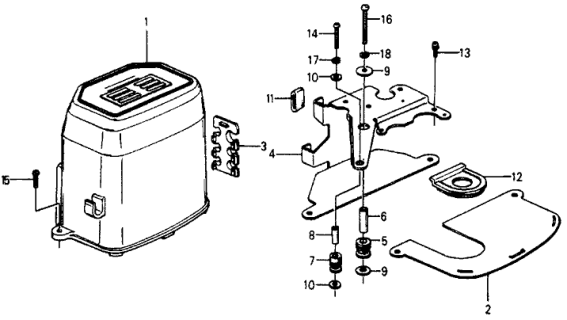 1976 Honda Accord Control Box Diagram