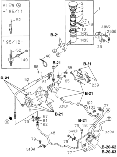 1994 Honda Passport P.S. Control (Chassis) Diagram