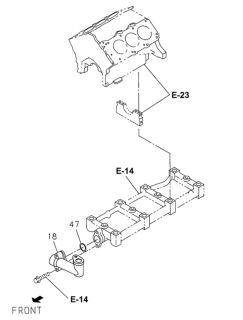 2002 Honda Passport Engine Oil Piping Diagram