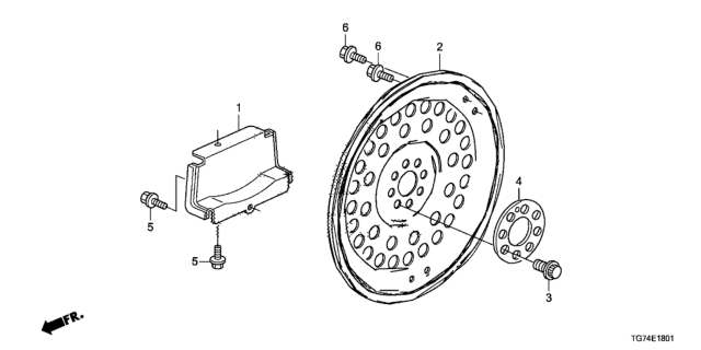 2021 Honda Pilot Torque Converter Diagram