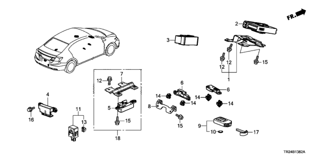 2015 Honda Civic Smart Unit Diagram