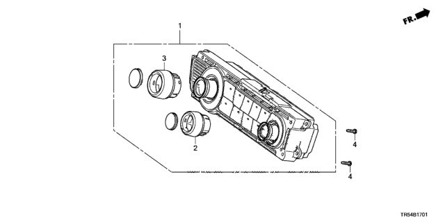 2013 Honda Civic Heater Control Diagram