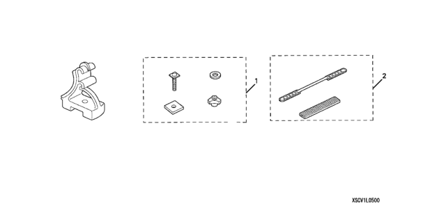 2008 Honda Pilot Surfboard Attachment Diagram