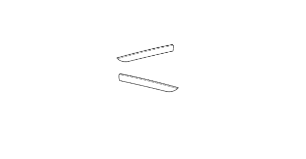 2005 Honda Accord 2 Door SE KA 5AT Door Panel Trim (Birdseye Look) Diagram