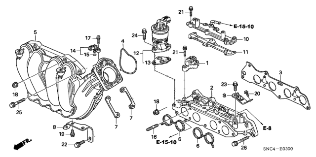 2010 Honda Civic Intake Manifold Diagram