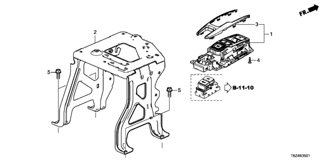 2020 Honda Ridgeline Select Switch Diagram