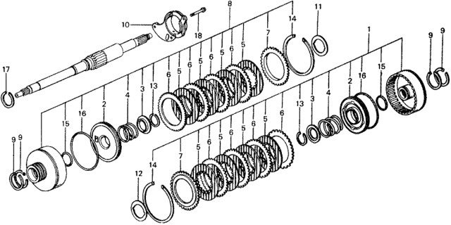 1976 Honda Civic 5 Door ** KL HMT HMT Clutch Diagram