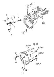 1995 Honda Passport Bolt (10X45) Diagram for 0-28081-045-0