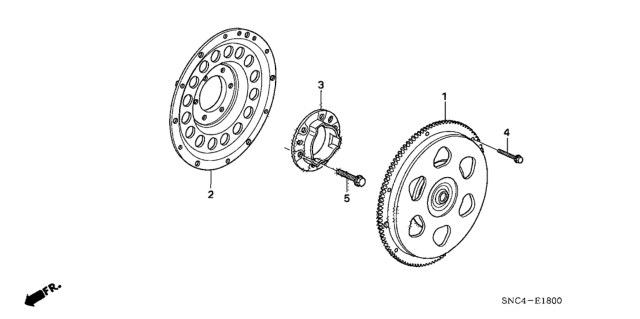 2008 Honda Civic Flywheel Diagram