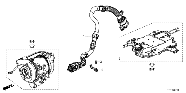 2017 Honda Clarity Fuel Cell Air Pump Cable Diagram