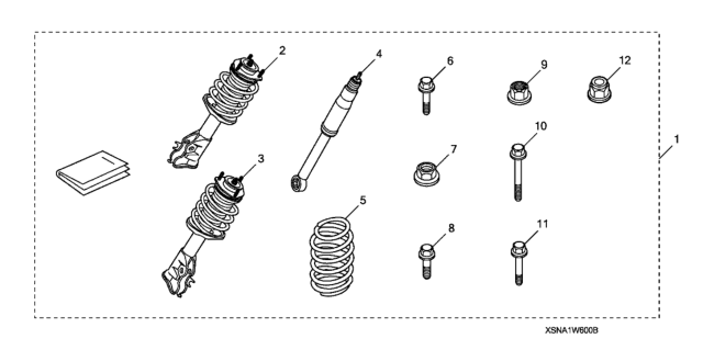 2008 Honda Civic Sport Suspension Diagram