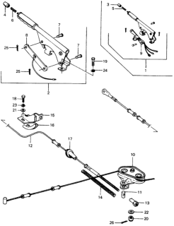 1975 Honda Civic Nut, Castle (8MM) Diagram for 94012-08000-0S