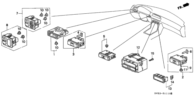 1995 Honda Accord Switch Diagram