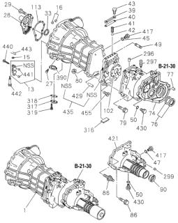 1994 Honda Passport Pin, Knock Diagram for 9-08151-020-0