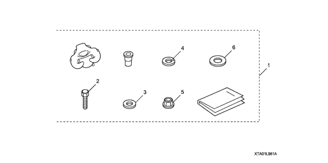 2017 Honda Civic Cargo Hook Diagram